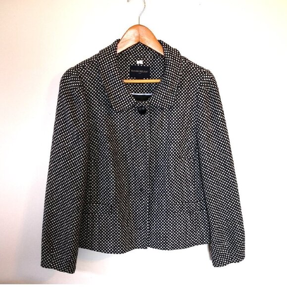 Brand New Banana Republic Cross Stitch Button Up Wool Blend Blazer Size 10 - Picture 1 of 6